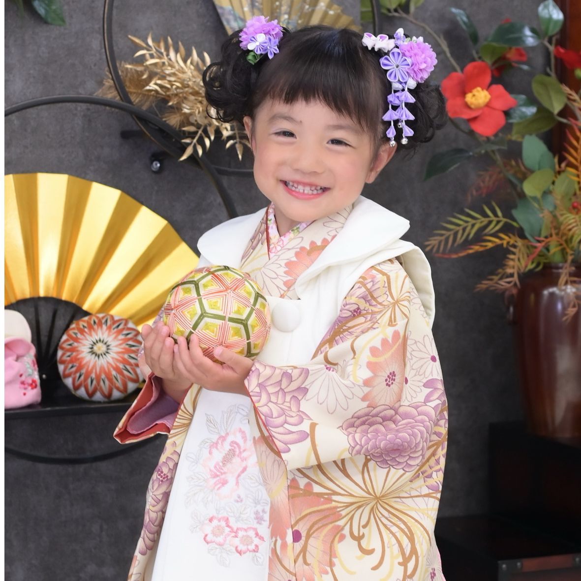 七五三着物写真