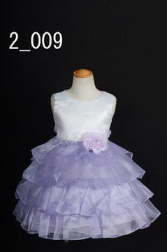 紫の2才ドレス